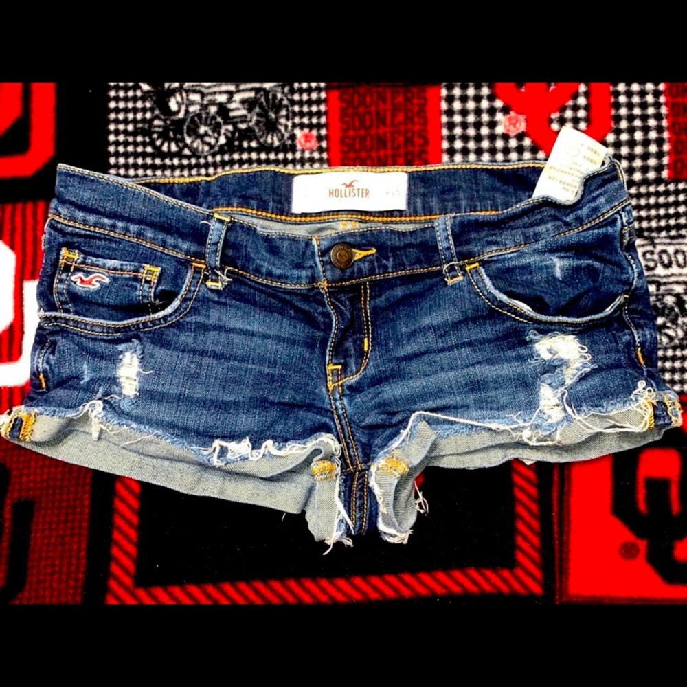 Distressed Hollister Shorts